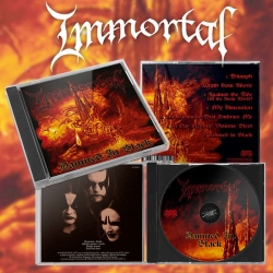 IMMORTAL - Damned In Black (alternative artwork, CD)